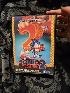 Sonic the Hedgehog 2 Sega Mega Drive. Tested Bixed NO Manual - Picture 1 of 11