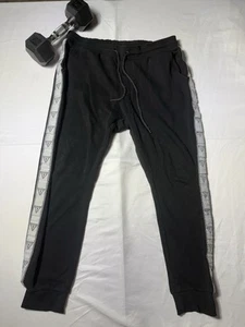 Guess Los Angeles Joggers Sweatpants Drawstring Cuffed Ankles Size M - Picture 1 of 5