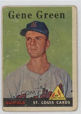 1958 Topps Gene Green #366 Rookie RC - Image 1 of 2