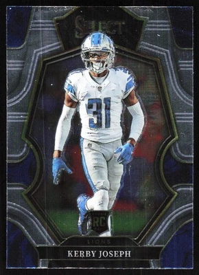 2022 PANINI SELECT KERBY JOSEPH RC DETROIT LIONS #135 - Image 1 of 2