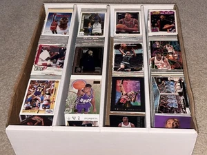 🔥🏀HUGE 1990s Basketball Card Lot - 3000+ Inserts Parallels RC's Michael Jordan - Picture 1 of 23