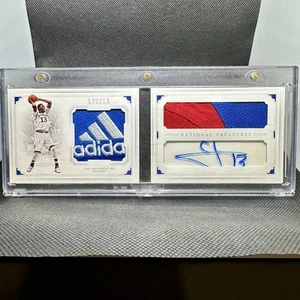 2016 National Treasures Cheick Diallo RPA Booklet 1/5 Adidas Logo Patch Auto 1/1 - Picture 1 of 3
