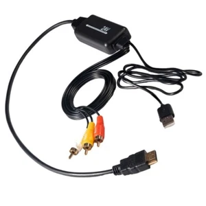 USB Power A V to HDTV Adapter for Seamlessly Audios Video Syncing Transfer - Afbeelding 1 van 8