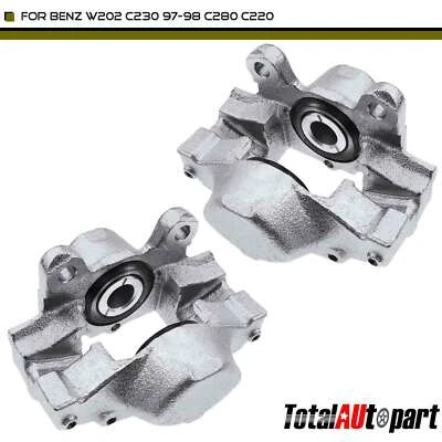 2x Pinzas de freno traseras Mercedes-Benz W202 C220 1996 C230 97-98 C280 94-95 Foto 1 de 4