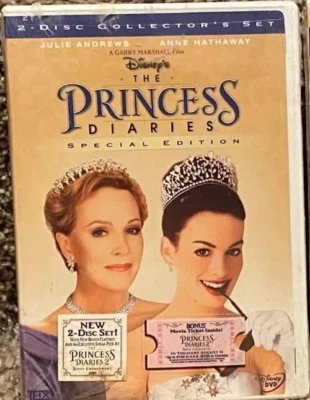 M9 {New Sealed} Disney The PRINCESS DIARIES Special Edition Dvd 2 Disc Collector Foto 1 de 2
