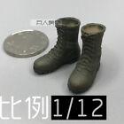 Q6-16 1/12 Scale Naked Snake Boots Model Type A for 6" LimToys