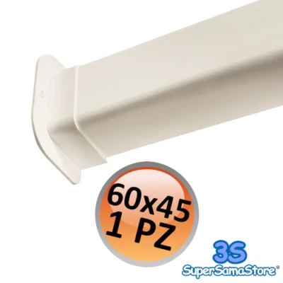 3S PASSAGGIO A MURO CANALINA 60x45 mm X CONDIZIONATORE - Immagine 1 di 2