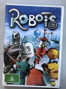 Robots DVD 2005 Region 4 Ewan McGregor, Halle Berry, Robin Williams - Picture 1 of 3