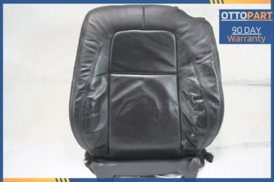 Jaguar XK 2007-2009 lado del conductor izquierdo cojín asiento superior cuero negro OEM Foto 1 de 4