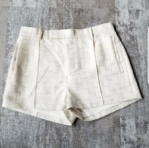 Stevie May Shorts White Size M medium EUC - Foto 1 di 8