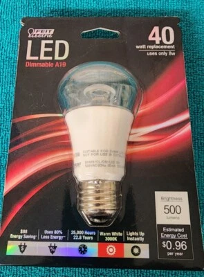 Feit Electric 40-Watt Performance LED A19 Dimmable  Light Bulb - Image 1 of 3