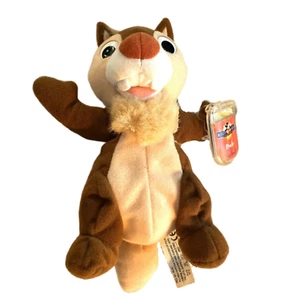 Disney Dale der Chipmunk Plüsch Beanie Spielzeug Stofftier Mattel 7 Zoll - Bild 1 von 8