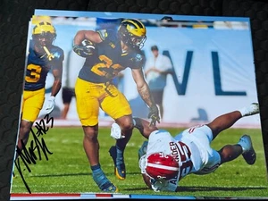 Jordan Marshall signed MICHIGAN WOLVERINES 8x10 photo go blue z2 - Picture 1 of 1