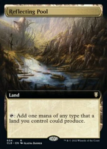 Reflecting Pool x1 1x Extended Art Commander Baldur's Gate NM MTG - Picture 1 of 1