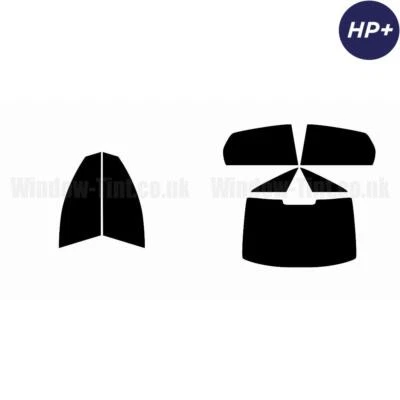 Para Audi A6 4 puertas berlina 2005-11 carbono precortado ventana tinte completo 2 capas HP+ Foto 1 de 4