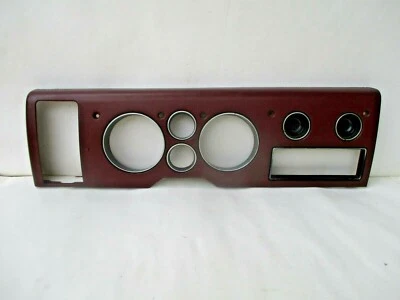 78-86 Chevrolet Van Carmine Red Gauge Cluster Speedometer Dash Bezel 14068385 Foto 1 de 4