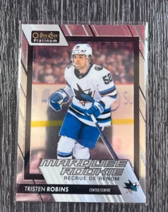 2023-24 O-Pee-Chee Platinum Marquee Rookie - Tristen Robins #226 San Jose Sharks - Picture 1 of 1