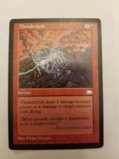 x1 Thunderbolt Magic MTG Weatherlight