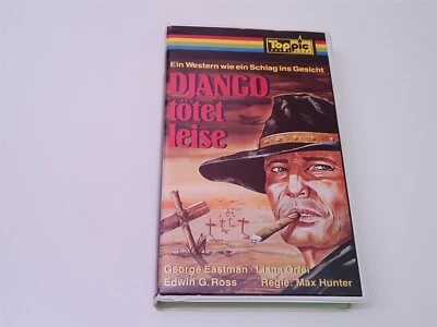 Django tötet leise 1967 Uncut VHS German PAL Toppic Video George Eastman - Bild 1 von 4