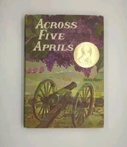 Signed! Across Five Aprils by Irene Hunt (1964, Follett) - Imagen 1 de 3