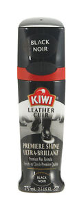 Kiwi Instant Shine & Protect Liquid Shoe Polish, 2.5oz Black, 1 Bottle