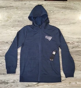 Ultra Game Team Apparel NFL LA Rams Zip Hoodie Youth L 14/16 - Picture 1 of 7