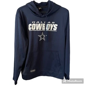 Dallas Cowboys Hoodie Mens XL Blue New Era Combine Authentic Team Apparel - Picture 1 of 14