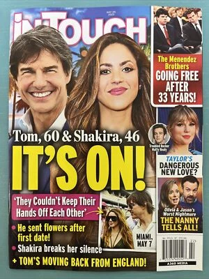 In Touch Magazine~ TOM/SHAKIRA BATTLE- TAYLOR’S DANGEROUS LOVE-MAY 29,2023 Foto 1 de 4