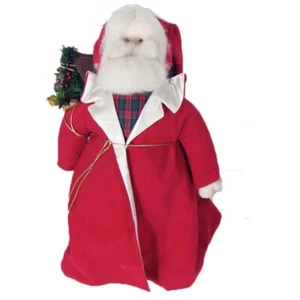 NWT The Very Idea Santa Claus 18" Tall Charming Christmas Tabletop Ornament - Picture 1 of 10