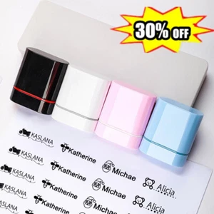 Self Inking Clothes Labelling Custom Personalised Name Stamp for Children Ki-UK - Picture 1 of 17