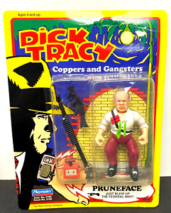 Dick Tracy Coppers and gangsters Pruneface Action Figure Playmates New Sealed