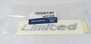 15-17 Hyundai Sonata Limited Emblem Rear Trunk Chrome Badge Letters Genuine OEM - Picture 1 of 4