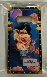 Square-Galaxy S10e Peony Floral Phone Case Brand New - Picture 1 of 4