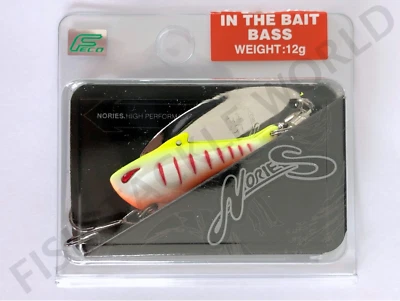 Bajo NORIES In The Bait 12g - Color BR-8M Buster Blanco Foto 1 de 2