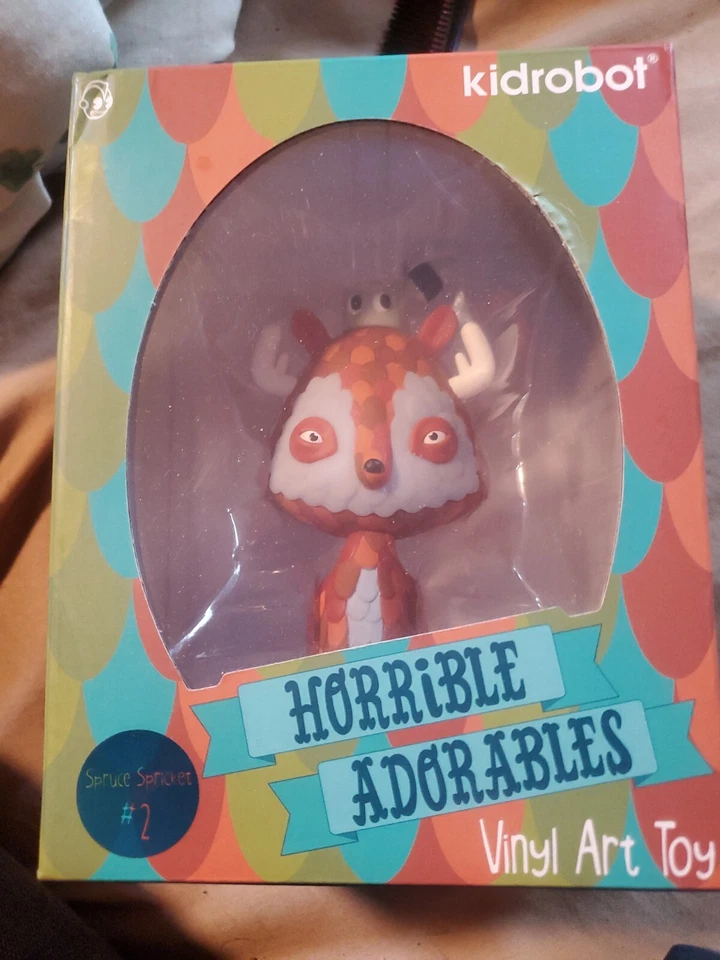 Kidrobot Spruce Spricket  Horrible Adorables by Jordan Elise  4" Vinyl Figure - Image 1 of 4