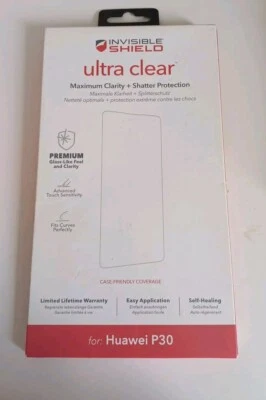 Huawei P30 Screen Protector ZAGG Invisible Shield Ultra Clear Film - Image 1 of 2