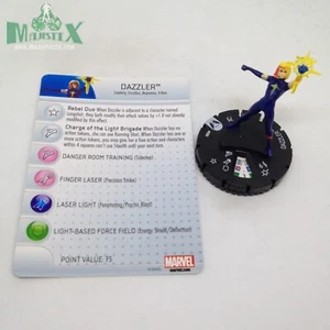 Heroclix Wolverine and the X-Men set Dazzler #008 ¡Figura común con tarjeta! - Imagen 1 de 1