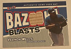 2004 Topps Bazooka Vernon Wells Bazooka Blasts Game Used Bat #BB-VW Blue Jays