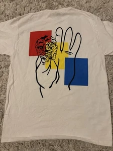 MF Doom Gas Drawls Supervillain Graphic Shirt Herren Gr. Medium M weiß Tee - Bild 1 von 7