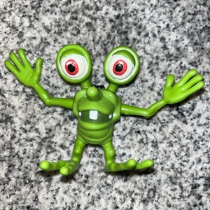1995 Vintage Subway Mr Bumpy Bump In The Night Fast Food Figur Spielzeug beweglich - Bild 1 von 4