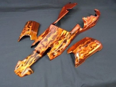 CUSTOM PAINTED 1/5 RC HPI BAJA 5B GAS BUGGY BODY SBK 160323 ROVAN KING MOTORS - Image 1 of 3