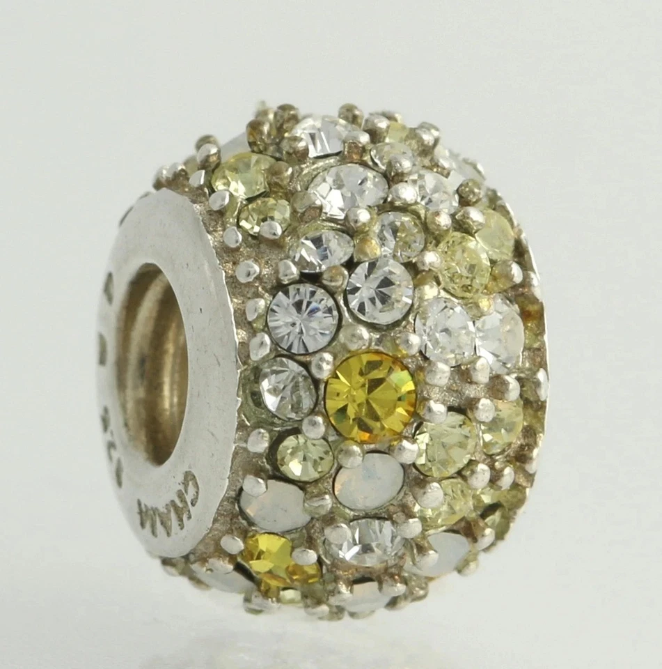 Auténtico Caleidoscopio Chamilia Amarillo Cuentas Swarovski JC-6A RETIRADO Foto 1 de 1