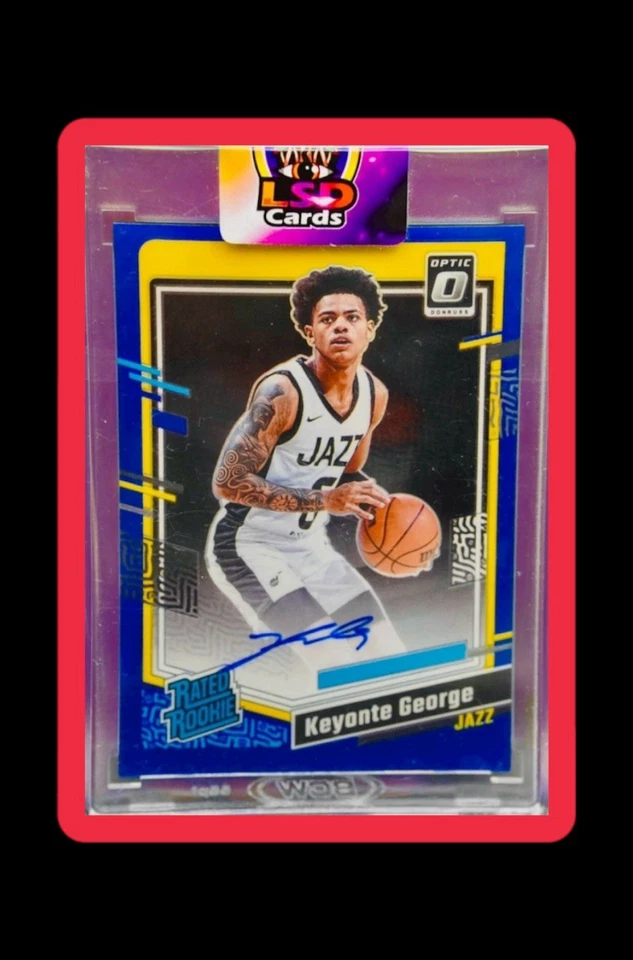 2023-24 Donruss Optic - Rated Rookie Signatures Keyonte George On Card Auto /49 - Image 1 of 2