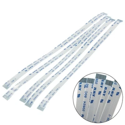 5Pcs 0.5mm Pitch 12 Pin AWM 20624 80C 60V VW-1 Flexible Flat Cable FFC 150mm - Image 1 of 4