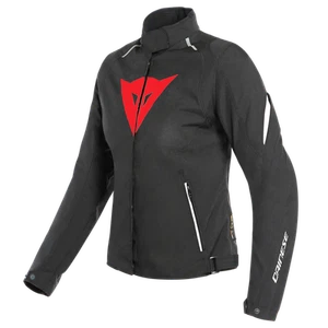 Dainese Laguna Seca3 Lady D-Dry Jacket - Black/Lava-Red/White - Picture 1 of 2