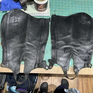 Dublin half chaps black - Picture 1 of 3