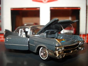 1959 59 CADILLAC COUPE LIMITED EDITION 1/64 1950'S CLASSIC METALLIC GRAY CADDY - Picture 1 of 4