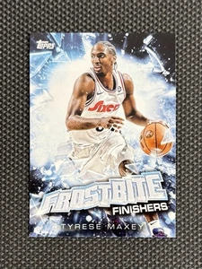 2025-26 Topps Holiday TYRESE MAXEY Frostbite Finishers ##FF-TM SSP - 76’ers 🔥 - Bild 1 von 3