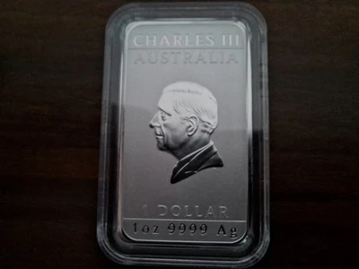 Dragon Rectangle 2024 -  1 Unze 999 Silber - Bild 1 von 2