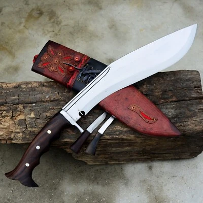 13 inches Handmade Gurkha Kukri-Cutting Knives-Machete Sword-Full Tang-Khukuri - Image 1 of 4